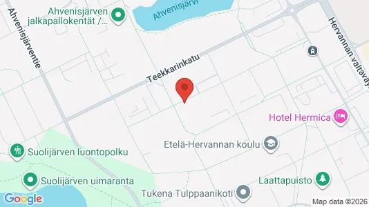 Apartments for rent i Tampere Kaakkoinen - kort over placeringen