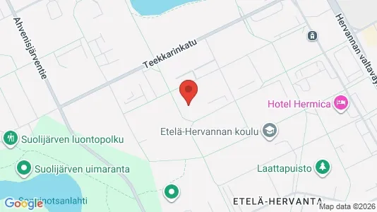 Apartments for rent i Tampere Kaakkoinen - kort over placeringen