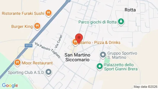 Rooms for rent i San Martino Siccomario - kort over placeringen