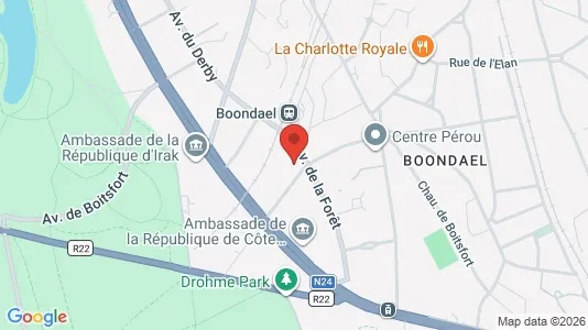 Apartments for rent i Brussels Elsene - kort over placeringen