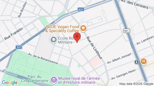 Apartments for rent i Brussels Schaarbeek - kort over placeringen