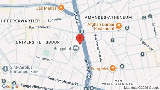 Apartments for rent i Stad Antwerp - kort over placeringen