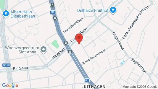 Apartments for rent i Antwerp Berchem - kort over placeringen