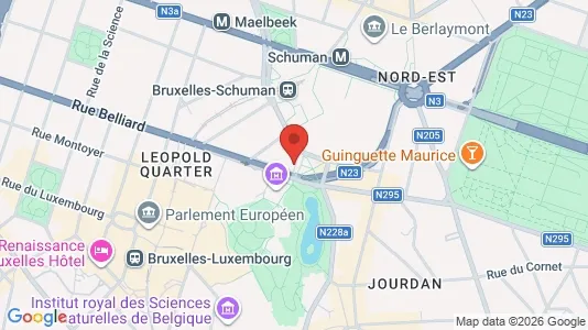 Apartments for rent i Brussels Etterbeek - kort over placeringen