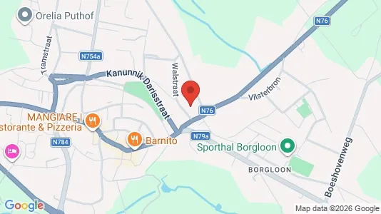 Apartments for rent i Borgloon - kort over placeringen