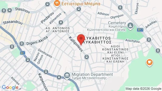 Apartments for rent i Nicosia Lefkosia - kort over placeringen