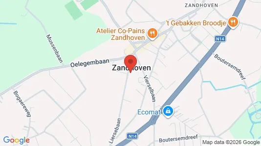 Apartments for rent i Zandhoven - kort over placeringen