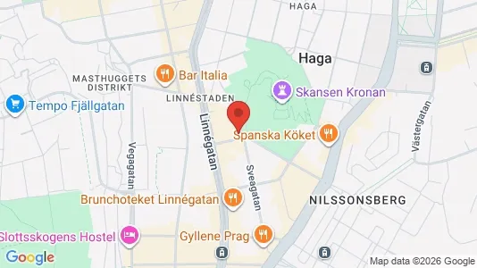 Apartments for rent i Gothenburg City Centre - kort over placeringen