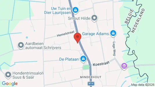 Apartments for rent i Hoogstraten - kort over placeringen