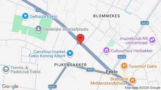 Apartments for rent i Eeklo - kort over placeringen