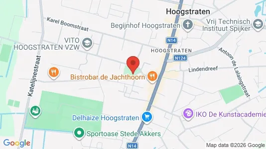 Apartments for rent i Hoogstraten - kort over placeringen
