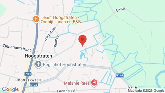 Apartments for rent i Hoogstraten - kort over placeringen