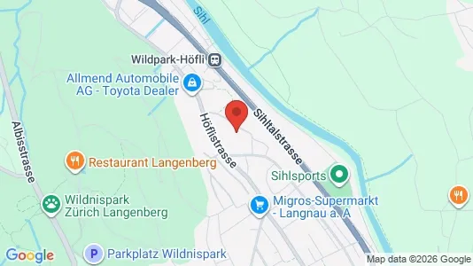 Rooms for rent i Horgen - kort over placeringen