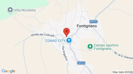 Apartments for rent i Perugia - kort over placeringen