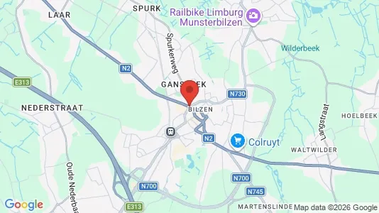 Apartments for rent i Bilzen - kort over placeringen
