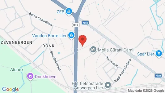 Apartments for rent i Lier - kort over placeringen
