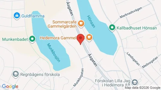 Apartments for rent i Hedemora - kort over placeringen