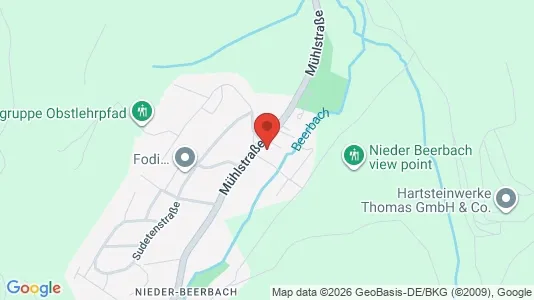 Apartments for rent i Darmstadt-Dieburg - kort over placeringen