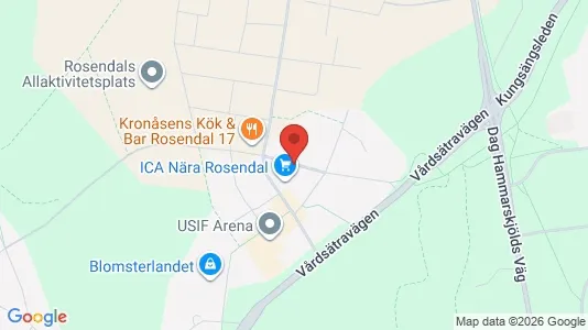 Apartments for rent i Uppsala - kort over placeringen