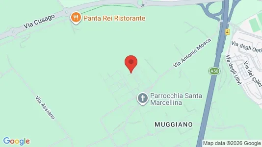 Apartments for rent i Milano Zona 7 - Baggio, De Angeli, San Siro - kort over placeringen