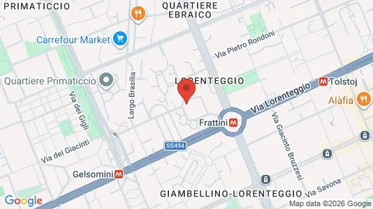 Rooms for rent i Milano Zona 6 - Barona, Lorenteggio - kort over placeringen