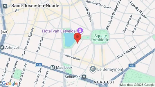 Apartments for rent i Stad Brussel - kort over placeringen