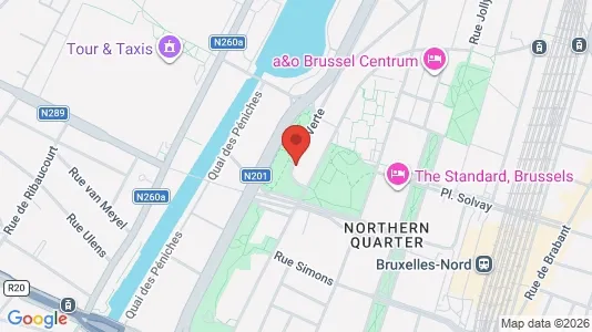 Apartments for rent i Stad Brussel - kort over placeringen