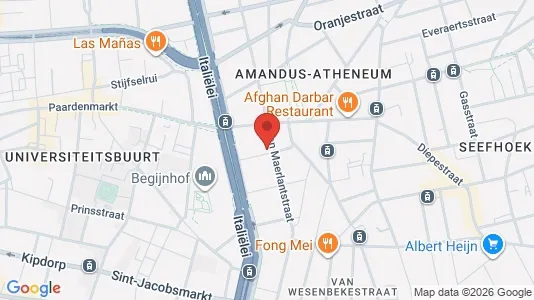 Apartments for rent i Stad Antwerp - kort over placeringen