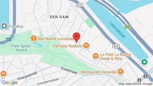 Apartments for rent i Stad Antwerp - kort over placeringen