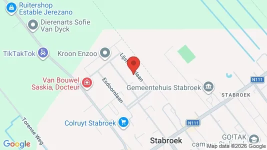 Apartments for rent i Stabroek - kort over placeringen