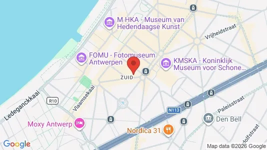 Apartments for rent i Stad Antwerp - kort over placeringen