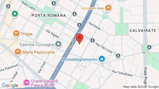 Apartments for rent i Milano Zona 4 - Vittoria, Forlanini - kort over placeringen