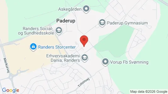 Apartments for rent i Randers SØ - kort over placeringen