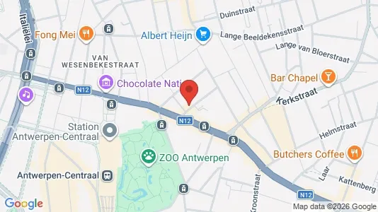 Apartments for rent i Stad Antwerp - kort over placeringen