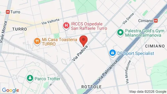 Apartments for rent i Milano Zona 2 - Stazione Centrale, Gorla, Turro, Greco, Crescenzago - kort over placeringen