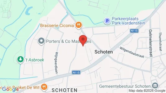 Apartments for rent i Schoten - kort over placeringen