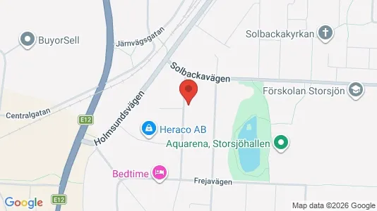 Apartments for rent i Umeå - kort over placeringen