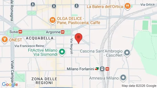 Apartments for rent i Milano Zona 3 - Porta Venezia, Città Studi, Lambrate - kort over placeringen