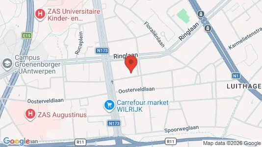 Apartments for rent i Antwerp Wilrijk - kort over placeringen