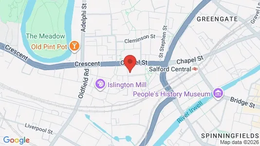 Apartments for rent i Salford - Lancashire - kort over placeringen