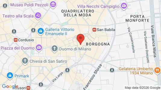 Apartments for rent i Milano Zona 1 - Centro storico - kort over placeringen