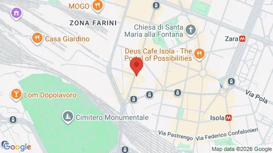 Apartments for rent i Milano Zona 9 - Porta Garibaldi, Niguarda - kort over placeringen
