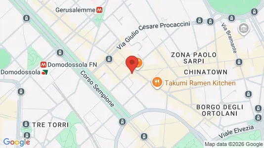 Apartments for rent i Milano Zona 1 - Centro storico - kort over placeringen