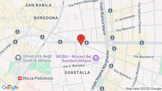 Apartments for rent i Milano Zona 1 - Centro storico - kort over placeringen