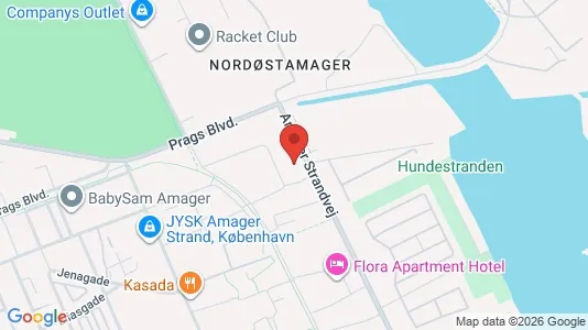 Apartments for rent i Copenhagen S - kort over placeringen
