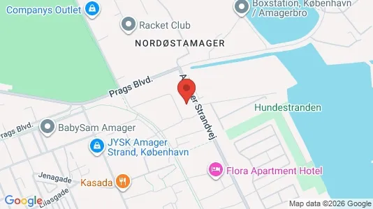 Apartments for rent i Copenhagen S - kort over placeringen