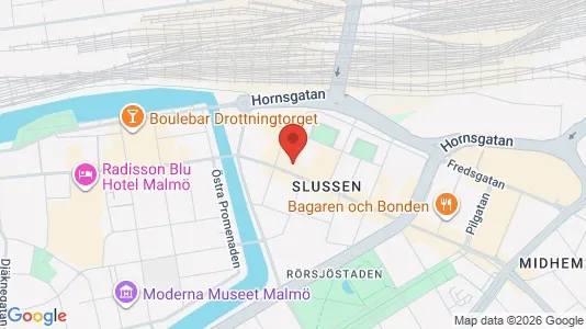 Apartments for rent i Malmö City - kort over placeringen