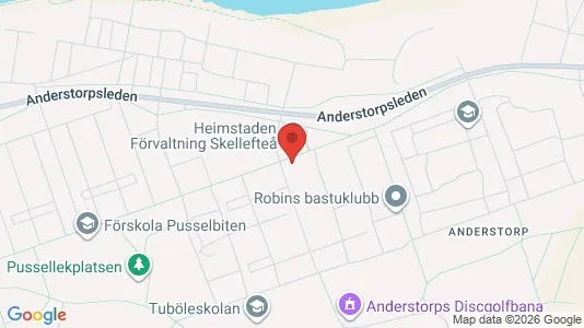 Apartments for rent i Skellefteå - kort over placeringen