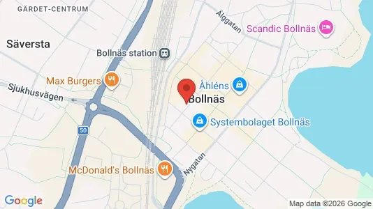 Apartments for rent i Bollnäs - kort over placeringen