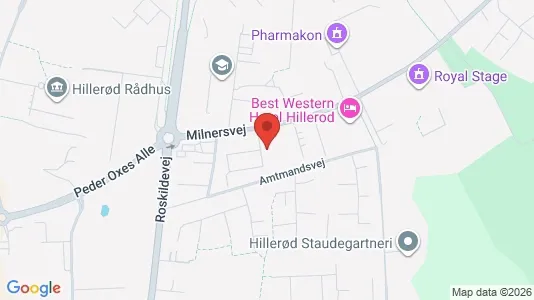 Apartments for rent i Hillerød - kort over placeringen